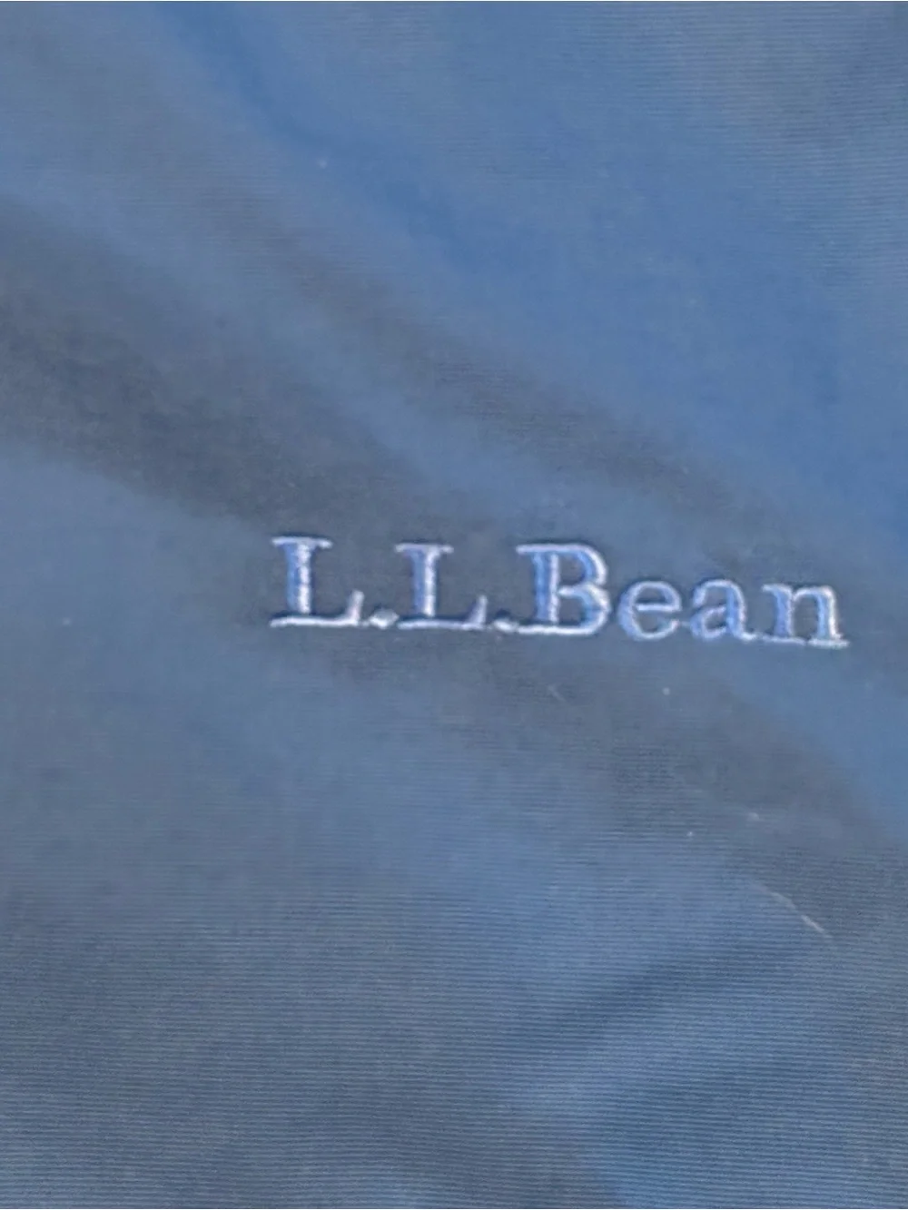 L.L. Bean Outdoors Blue Parka w/ Pop Out Hood Mens size XL Tall ISSUE